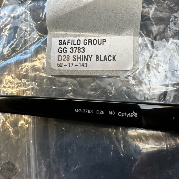 Gucci Sunglasses. Black Unisex. Style # GG 3783 - Picture 9 of 11